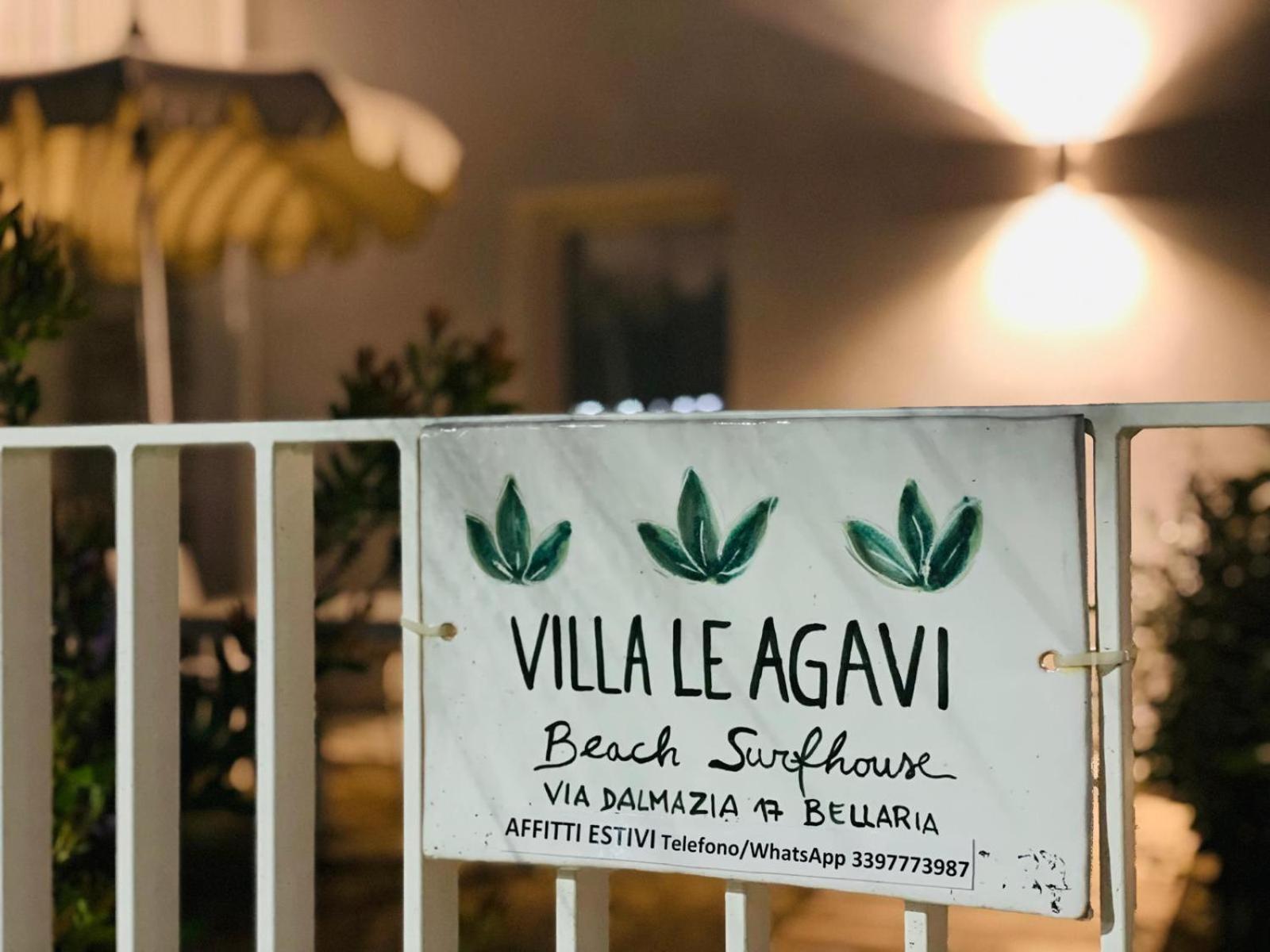 Villa Le Agavi Luxory Beach Surfhouse Bellaria-Igea Marina Exteriér fotografie